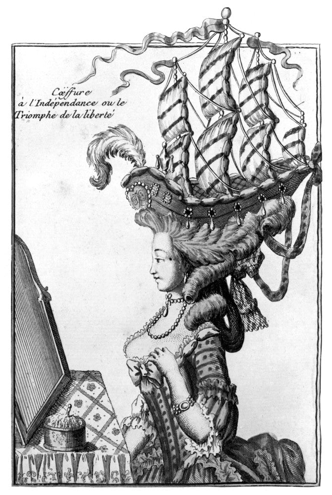 Triumph of Liberty C1781 French Cartoon Fine Art Print by Granger Collection