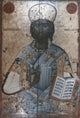 17th Century Greek Icon of Christ Fine Art Print