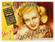 In Person Ginger Rogers 1935 Movie Poster Fine Art Print