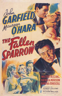 The Fallen Sparrow Movie Poster - 11x17 Print