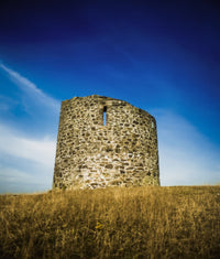 Vinegar Hill Windmill Art Print - Enniscorthy, Ireland by The Irish Image Collection