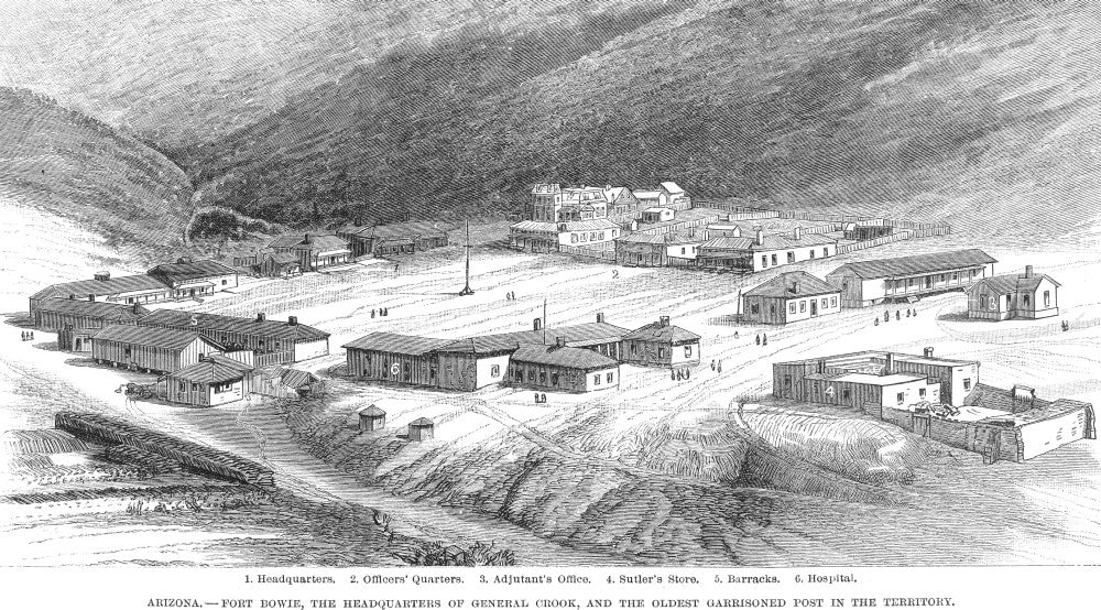 Fort Bowie, Arizona, 1886 Fine Art Print by Granger Collection