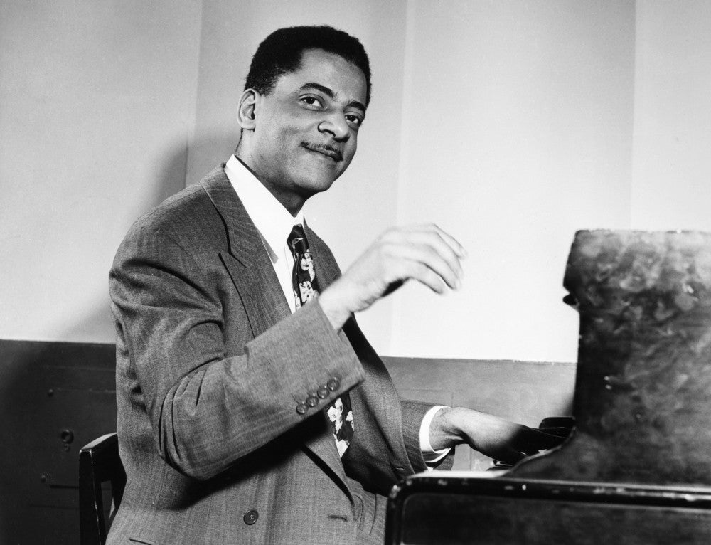 Teddy Wilson Jazz Pianist Fine Art Print - 1950 Photograph