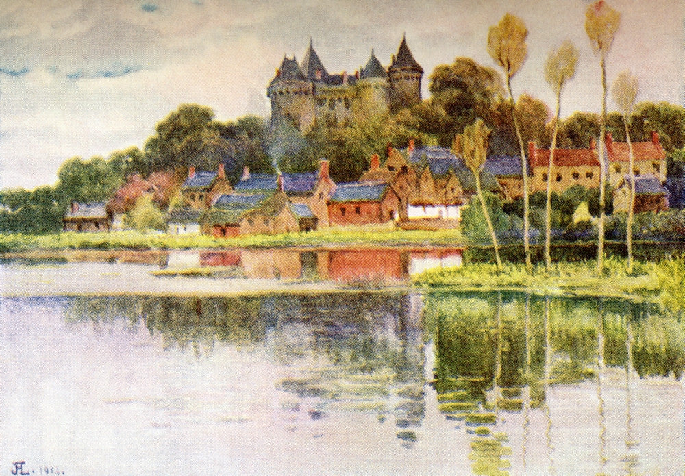 Combourg, Brittany Chateau Fine Art Print by Hilary Jane Morgan
