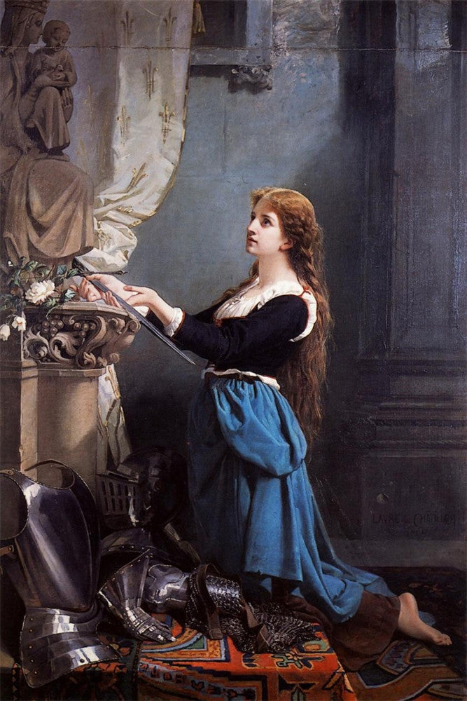 Joan of Arc Fine Art Print - French National Heroine