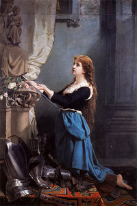 Joan of Arc Fine Art Print - French National Heroine