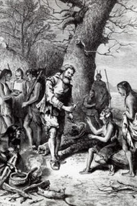 Captain John Smith: Captive Among the Indians Fine Art Print