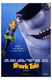 Shark Tale Movie Poster - 11x17 Print for Home or Office