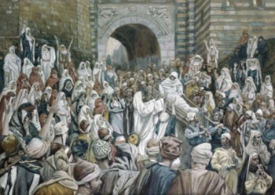 Raising of the Widow's Son Fine Art Print by James Tissot
