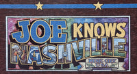 Joe Knows Nashville Mural Poster Print - Downtown Nashville Artwork