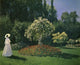 Woman in a Garden Fine Art Print by Claude Monet (1867)