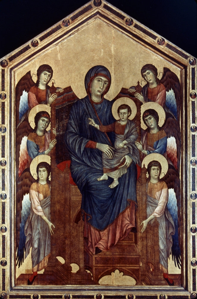 Madonna and Child in Majesty Fine Art Print - Cimabue