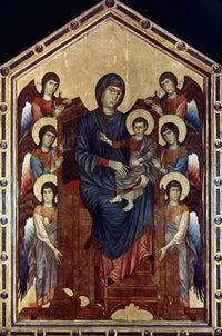 Madonna and Child in Majesty Fine Art Print - Cimabue