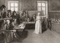 The Trial of Marie-Antoinette Fine Art Print - 1793