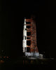 Nighttime View of Apollo 13 Space Vehicle Poster Print
