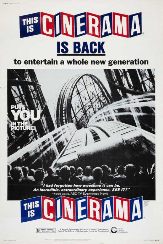 This is Cinerama Movie Poster Print - 27x40 | Posterazzi