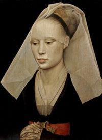 Portrait of a Lady c. 1455 Fine Art Print by Rogier van der Weyden