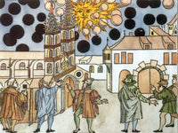 Nuremberg UFO Phenomenon, 1561 Fine Art Print by Science Source