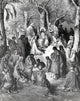 Sermon on the Mount Fine Art Print by Gustave Dore