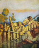 Treasure Island: The Attack on the Block House Fine Art Print by N.C. Wyeth