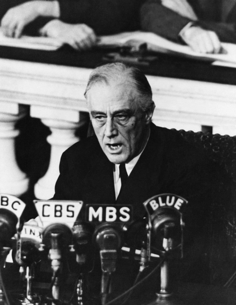 Franklin D. Roosevelt Fine Art Print - 32nd U.S. President