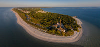 Aerial View of Sanibel Island Lighthouse Fine Art Print by Panoramic Images