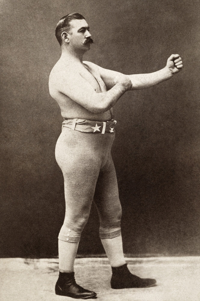 John L. Sullivan American Pugilist Photograph Poster Print