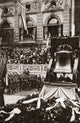 World War I Parade Poster Print - Pennsylvania's 28th Division by Granger Collection