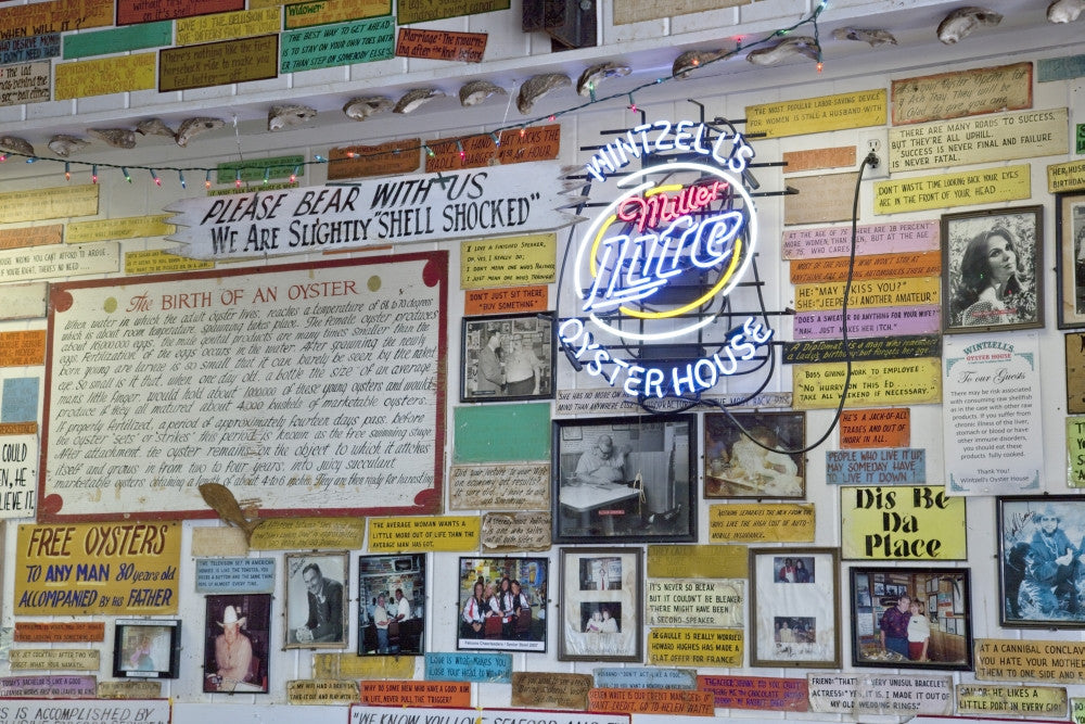 Wintzell's Oyster House Landmark Fine Art Print - Mobile, AL