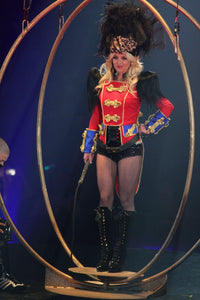 Britney Spears On Stage - Circus Tour Photo Print by Frank Loblondo