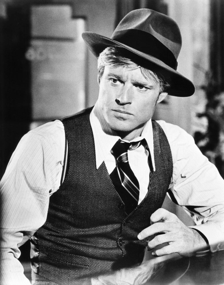 The Sting 1973 Movie Photo Print featuring Robert Redford