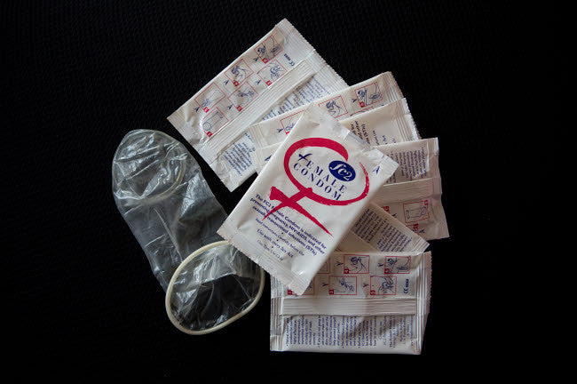 Female Condoms Fine Art Print by VWPics/Stocktrek Images