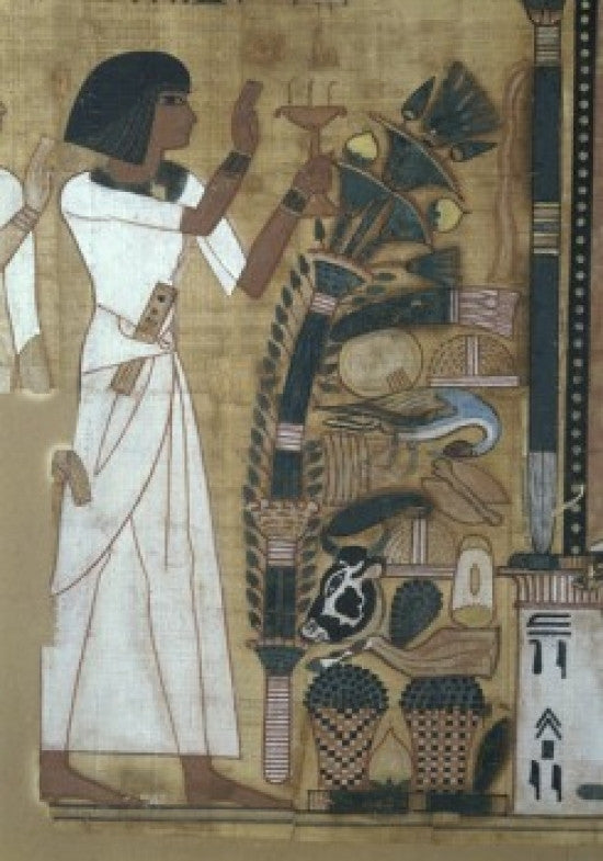 Book of the Dead: Fumigation by Isis Fine Art Print - c. 1300 B.C.