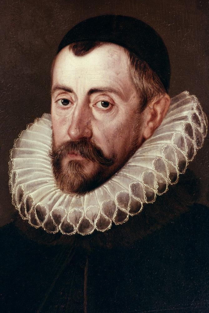 Sir Francis Walsingham Fine Art Print - Attributed to John De Critz