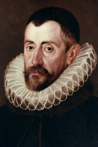Sir Francis Walsingham Fine Art Print - Attributed to John De Critz