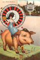 Monte Carlo Gambling Resort Fine Art Print with Lucky Symbols