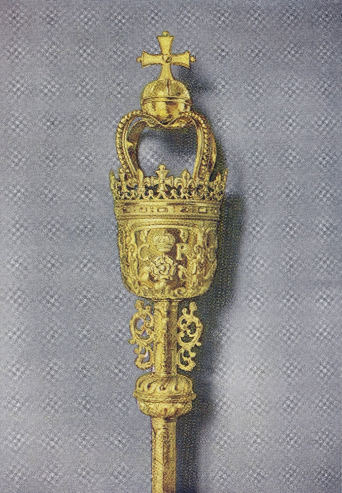 The Ceremonial Mace Fine Art Print by Hilary Jane Morgan