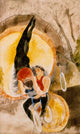 Acrobats Fine Art Print by Charles Demuth (Watercolor, 1919)