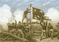 Defense of Fort Moultrie, 1776 Fine Art Print - Multiple Sizes Available