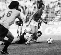 Johan Cruyff Soccer Fine Art Print - 1974 World Cup Action