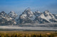 Morning Fog and Mountains at Grand Teton National Park Poster Print by Jaynes Gallery