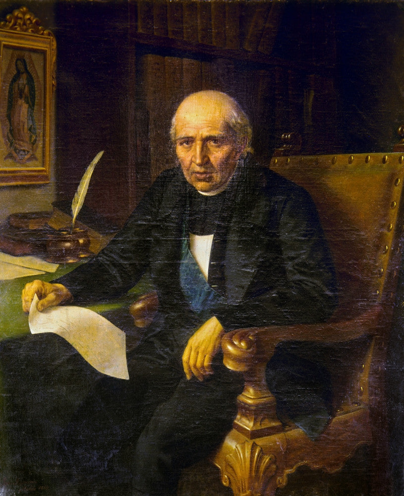 Miguel Hidalgo Y Costilla Fine Art Print - Oil on Canvas by Unknown Artist, c.1810