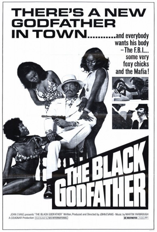 The Black Godfather Movie Poster Print (27x40)