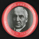 Presidential Campaign Button from 1920 Election Poster Print by Granger Collection