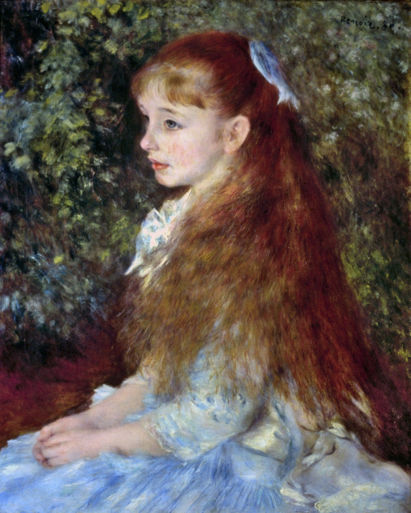 Mlle D'Anvers Fine Art Print by Pierre-Auguste Renoir