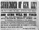 Lee's Surrender 1865 Victory Celebration Broadside Print