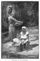 Plantation Life: Wash Day on a Louisiana Sugar Plantation Fine Art Print