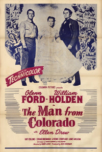 The Man From Colorado Movie Poster Print - 27 x 40