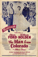 The Man From Colorado Movie Poster Print - 27 x 40