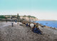 France: Beach Scene at Casino De La Plage, C1895 Fine Art Print